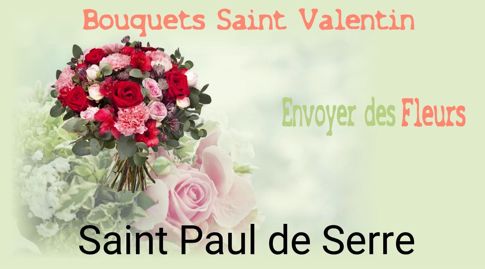 Roses de Saint-Valentin livrées à Saint-Paul-de-Serre